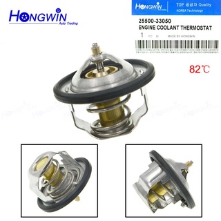 Genuine No.25500-33050 Coolant Engine Thermostat For HYUNDAI KIA 25500-21210 25500-33020 25500-33060 0K01315171 0K2C0151