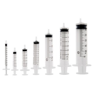 กระบอกฉีดยา Nipro Syringe 1ml 3ml 10ml 20ml และ 50ml without needle