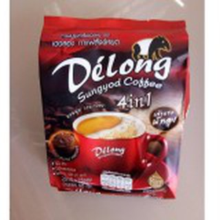 เดอลอง กาแฟสังข์หยด 4in1 (20 g x 25 ซอง)(กาแฟผสมข้าวสังข์หยด
ผลิตภัณฑ์ออร์แกนนิค)  #665