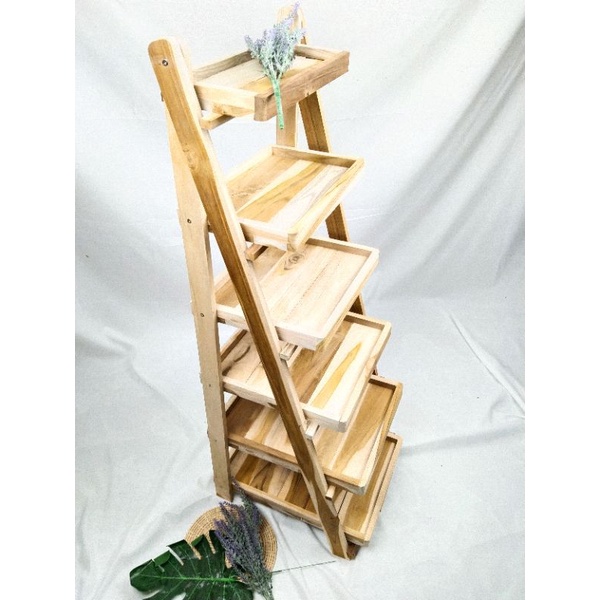 ชั้นวางต้นไม้ 6ชั้น พับเก็บได้ seller own feetค่าส่ง 79บาทเท่านั้นถูกมาก - รูปที่ 2