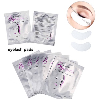 อายแพด Eye pads แผ่นรองใต้ตาสําหรับต่อขนตา 50 คู่