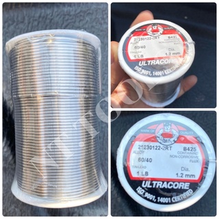 ULTRACORE ตะกั่วขด 60/40 ขนาด 1.2 มม หนัก 1 ปอนด์
