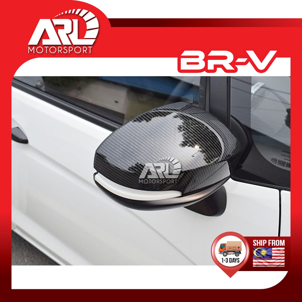 Honda BRV BR-V DG1 DG2 กระจกมองข้างคาร์บอนไฟเบอร์ออกแบบสําหรับ BRV (2016 - 2025) ARL Motorsport รถอุ