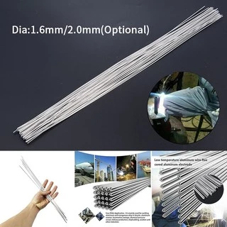 NP-296 ถูกที่สุด!!! (10เส้น)ลวดเชื่อมอลูมิเนียมจุดหลอมเหลวต่ำ เชื่อมเหล็กต่างชนิดได้ ใช้เชื่อมกับหัวพ่นแก๊สกระป๋อง