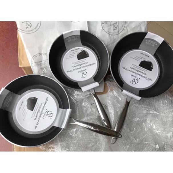 กระทะเพชรก้นลึกจาก Orkin 26CM-28CM-30CM นําเข้าจากประเทศไทย ซุปเปอร์ไม่ติดตามมาตรฐาน EU