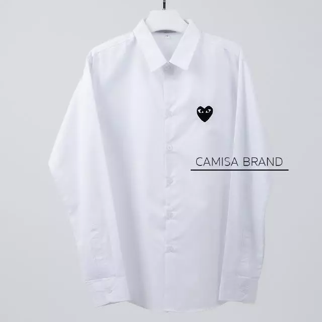 (C52 สีขาว-ใจดำ)[โค้ด WDPMWK ลด 45฿ ช้อปครบ 300฿] ผ้าCottonคุณภาพดี เสื้อทำงาน เสื้อใส่เที่ยว