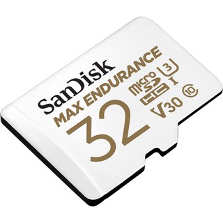 SANDISK MAX ENDURANCE MicroSDHC 32GB,100/40MB/s,C10,U3,V30 ME6-000893 เมมโมรี่การ์ด