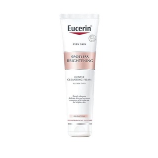 โฟมล้างหน้า Eucerin SPOTLESS BRIGHTENING GENTLE CLEANSING  Foam ขนาด 150ml.