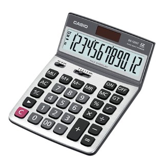 คาสิโอ เครื่องคิดเลข รุ่น DX-120ST สีเงิน Casio Calculator Model DX-120ST Silver Color