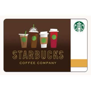 บัตร Starbucks ลาย Holiday Cup (2016) / มูลค่า 500 บาท