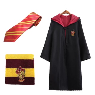 ชุดคอสเพลย์ ชุดนักเรียน Harry Magic Robe Harry Cloak Style Lanfendo สําหรับปาร์ตี้ฮาโลวีน คริสต์มาส