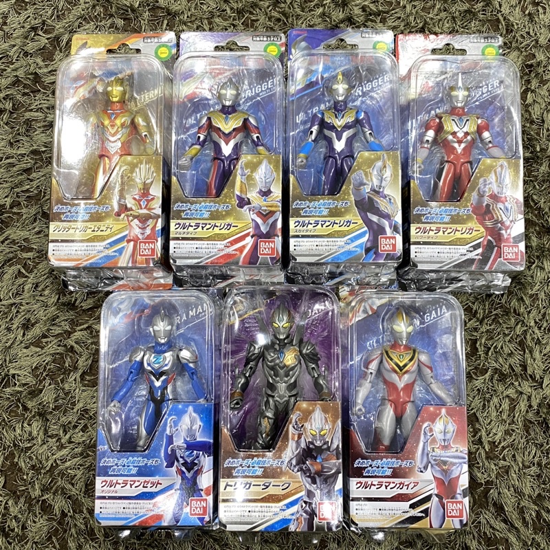 ฟิกเกอร์อัลตร้าแอคชั่น, UAF , Trigger Trinity , Multitype , Skytype, Powerype, Dark Mode, Ultraman Z