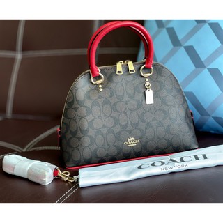 Coach KATY SATCHEL IN SIGNATURE CANVAS (COACH 2558)