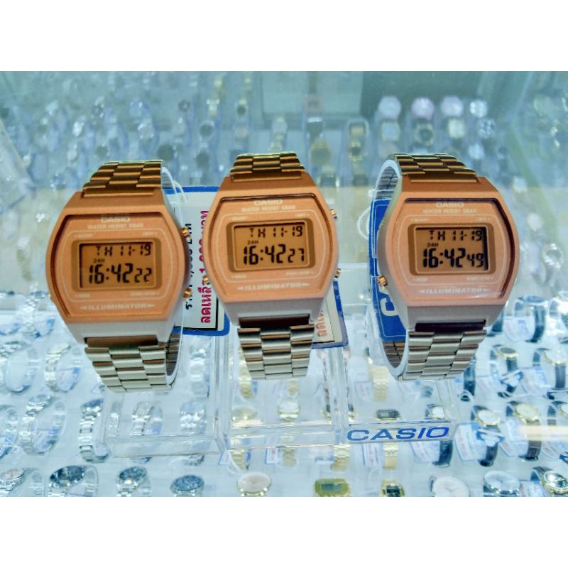 นาฬิกาcasio B640WC-5ADF