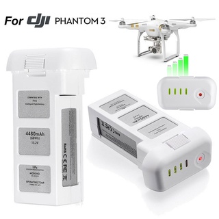 Phantom 3 แบตเตอรี่ 15.2V 4480mAh แบตเตอรี่เที่ยวบินอัจฉริยะสำหรับ DJI Phantom 3 3P 3S 3A 3SE 4K Drone TFHB