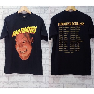 [S-5XL] เสื้อยืด Foo FIGHTER สไตล์ยุโรป 95 นิ้ว