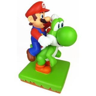 ฟิกเกอร์แท้ JP มือ2 ไม่มีกล่อง Japan Auto toy New Super Mario Brothers wii Mac figure Mario &amp; Yossi