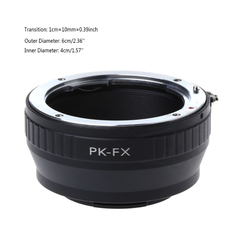 แหวนอะแดปเตอร์เมาท์ PK-FX สําหรับกล้อง Pentax PK ถึง X Fuji X-Pro1 ใหม่