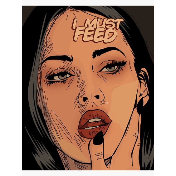 โปสเตอร์ติดผนัง Megan FOX (โปสเตอร์แบบกําหนดเองได้)