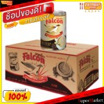 ราคาพิเศษ!! FALCON ฟอลคอน นกเหยี่ยว นมข้นจืด ขนาด 368ml/กระป๋อง ยกลัง 48กระป๋อง นมปรุงแต่งสำหรับปรุงอาหารและเบเกอรี่ นมส