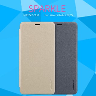 Nillkin เคสมือถือ  รุ่น Sparkle Leather Case (ของแท้100%) สำหรับ Xiaomi Redmi S2