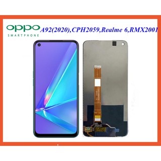 จอ LCD.Oppo A92(2020),Realme 6+ทัชสกรีน