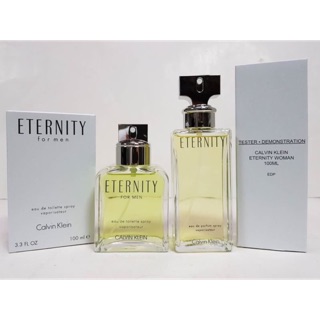 น้ำหอมผู้ชาย/ผู้หญิง Eternity 100 ml. กล่องเทส