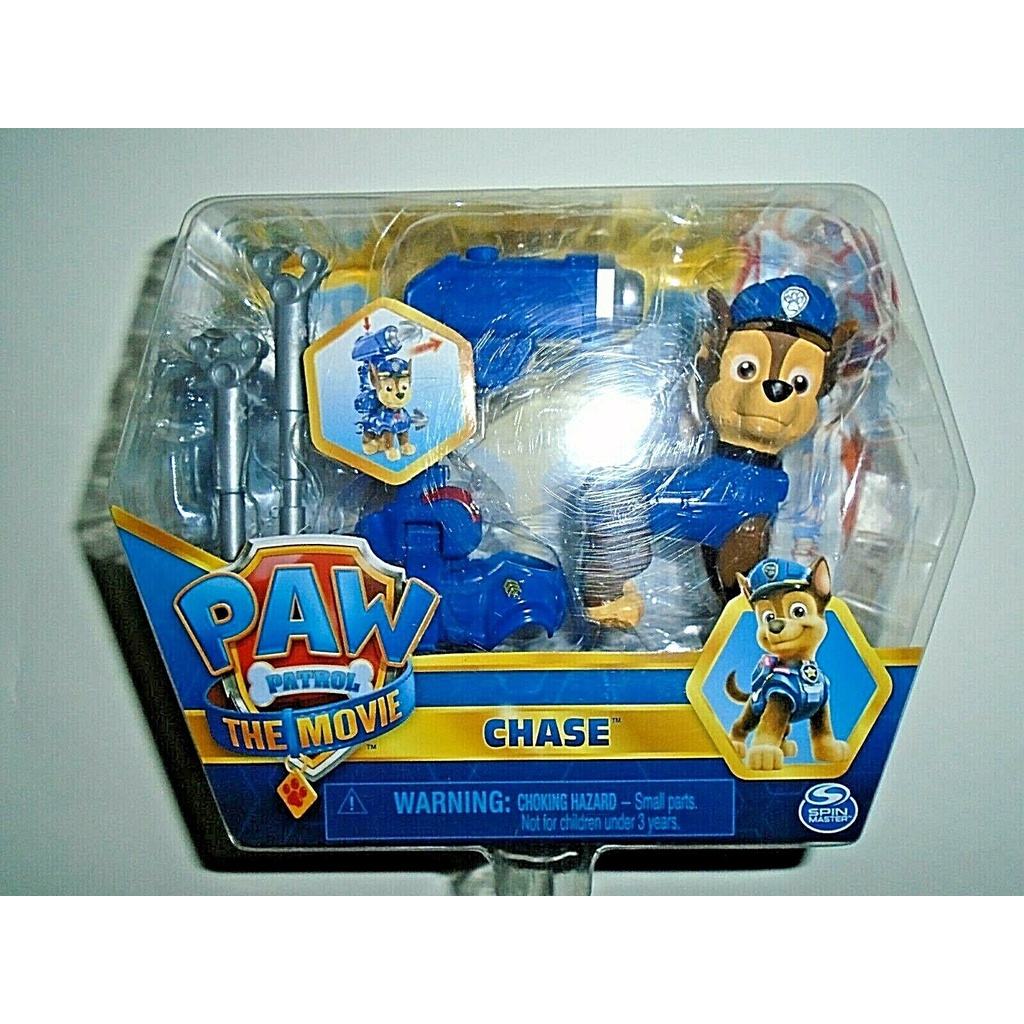 Nickelodeon Paw Patrol The Movie Chase Figure " NEW Nickelodeon Paw Patrol The Movie Chase Figure