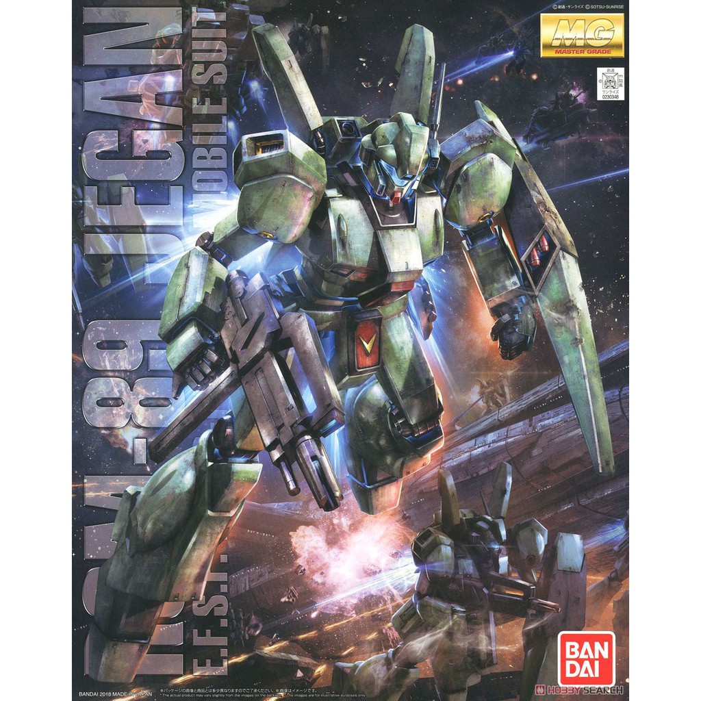 Bandai MG RGM 89 Jegan : 1346 ByGStyle