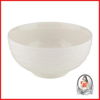 อุปกรณ์ใส่อาหาร อุปกรณ์บนโต๊ะอาหาร ชาม BONE CHINA KECH PREEM 8 นิ้ว 
 ผลิตจากเซรามิกคุณภาพดี ชนิด Bone China ทนทานต่อการ