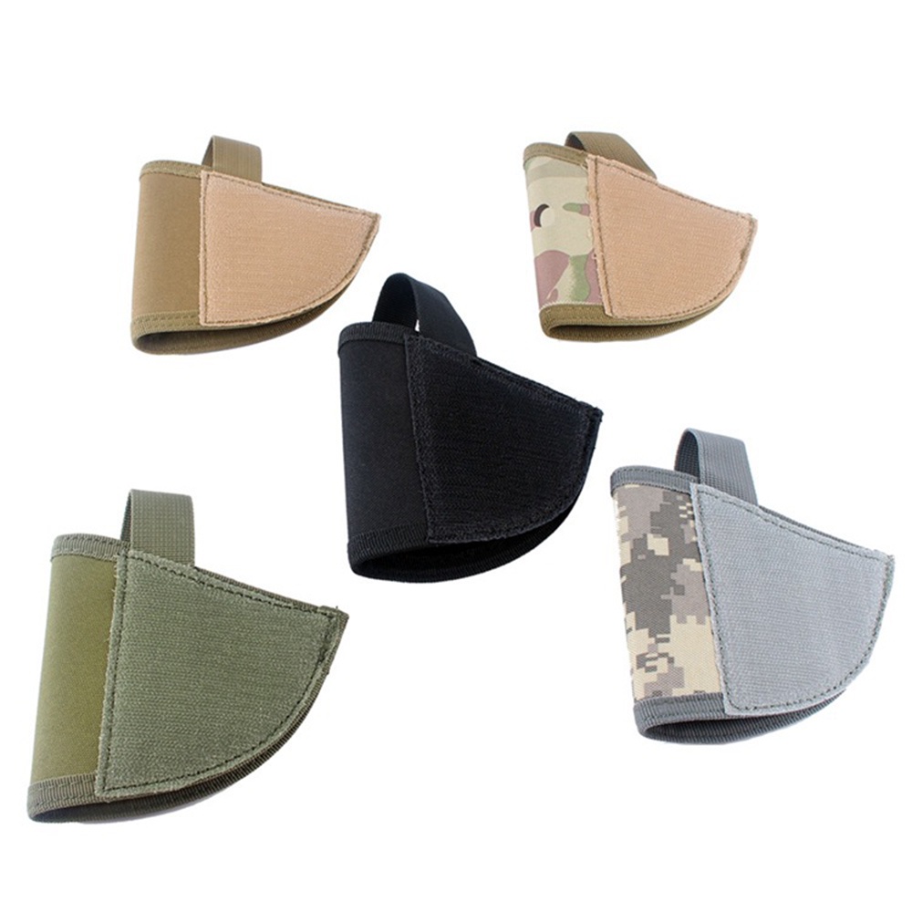 Universal Tactical Gun Holster Safe Velcro Hook Pistol Bag Right Hand Hook & Loop for Outdoor
