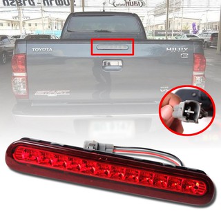 ไฟเบรคท้ายกระบะ ไฟเบรคฝาท้าย LED รุ่น โตโยต้า ไฮลักซ์ วีโก้ แชมป์ TOYOTA HILUX VIGO CHAMP ปี 2012 - 2015 รวมชุดสายไฟ