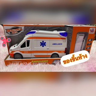 🔥ของเล่นเด็ก รถพยาบาล รถ Ambulance ของขวัญวันเกิด รถหมอ รถหว๋อ รถพยาบาลมีเสียง ของเล่นเด็กเสริมพัฒนาการ