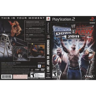 WWE SMACK DOWN VS RAW 2011 [PS2 US : DVD5 1 Disc]