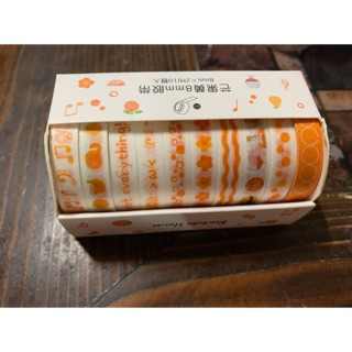 เทปตกแต่ง ขายม้วนละ10บาท  washi tape masking tape