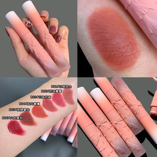 𝕀𝕌 𝕊𝕙𝕠𝕡🌻ลิปสติกเนื้อvelvet สีสวย  CVZ Bowknot INS Matte Lip Mud Velvet  ลิปเนื้อแมท ลิปสติก ลิปสติกติดทนนาน