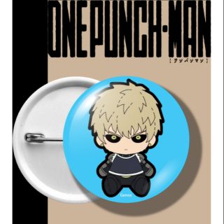 เข็มกลัด การ์ตูน วัน พันช์ แมน BADGE ONE PUNCH MAN SAITAMA GENOS