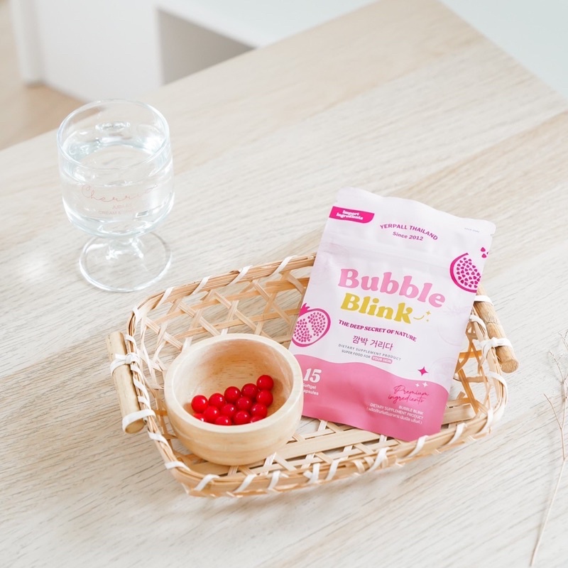 วิตามินแก้มใส bubble blink