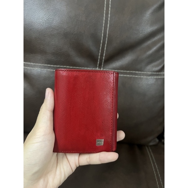 กระเป๋าสตางค์หนังใบเล็กมีช่องใส่เหรียญ ยี่ห้อ Devy แท้ 100%