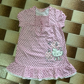 ชุดกระโปรงเด็ก SANRIO Kitty size95 มือ1 พร้อมส่ง