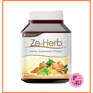 ZE-HERB 30S ซีเฮิร์บ สารสกัดสมุนไพรธรรมชาติ เสริมภูมิคุ้มกัน สารสกัดจาก กระชายขาว ขิง ขมิ้นชัน