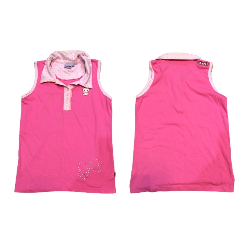 เสื้อมือสอง babytee y2k 🎀 แมวมารี(ป้ายดิสนี่ยของแท้) !