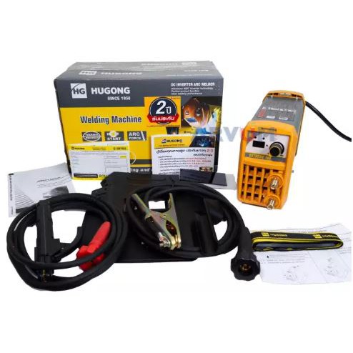 Hugong ตู้เชื่อม ตู้เชื่อมอินเวอร์เตอร์ เครื่องเชื่อมไฟฟ้า 120 140 160 A รับประกัน 2 ปี (ล็อตใหม่**ส
