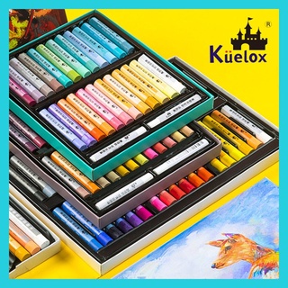 Kuelox สีน้ํามันพาสเทล / มาการอง / มอรานดี / ศิลปิน 12/24/36 สีสําหรับศิลปินนักศึกษากราฟฟิตี้สีพาสเทล