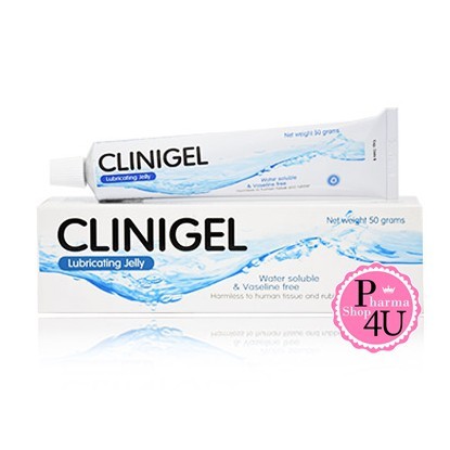 สูตรK-Y gel Clinigel Lubricating Jelly 50กรัม เจลหล่อลื่น [1697]
