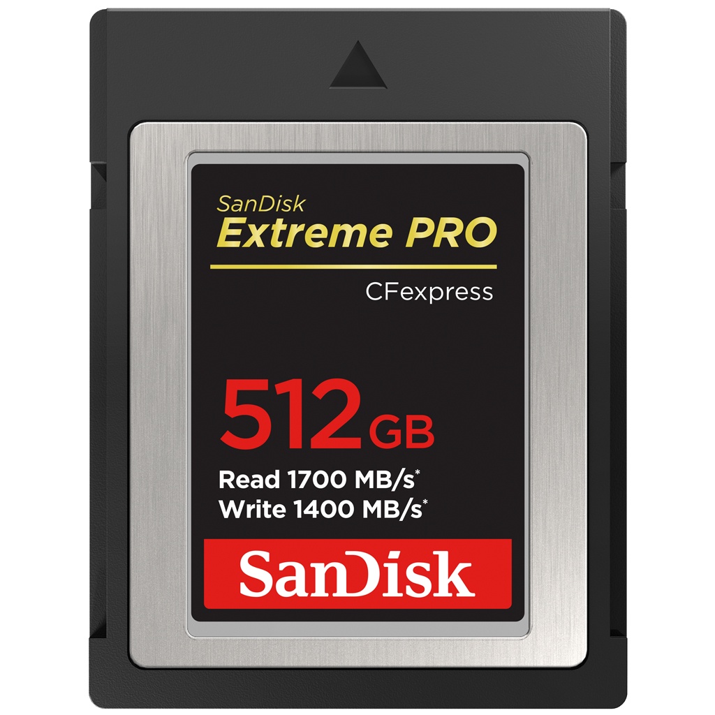 SanDisk Extreme PRO CFexpress Card 512GB Type B (SDCFE-512G-GN4NN) ถ่าย RAW 4K ได้สบาย รับประกัน Lifetime โดย Synnex
