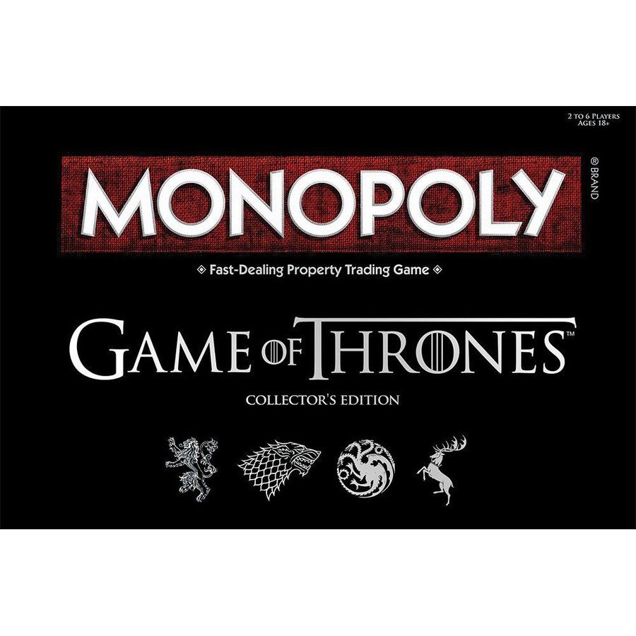 Monopoly: Game of Thrones Collectors Edition / เกมกระดาน / เกมปาร์ตี้ครอบครัวยอดนิยม