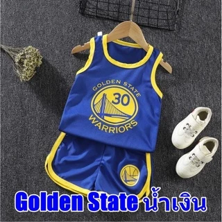 ชุดบาสเด็ก ชุดเสื้อกล้ามเด็ก เนื้อผ้าตาข่าย ใส่สบาย ไม่ร้อน [พร้อมส่ง]