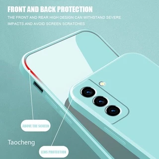 เคสโทรศัพท์ซิลิโคน ทรงสี่เหลี่ยม กันกระแทก สําหรับ Samsung Galaxy A53 A52s A52 A72 A32 4G 5G