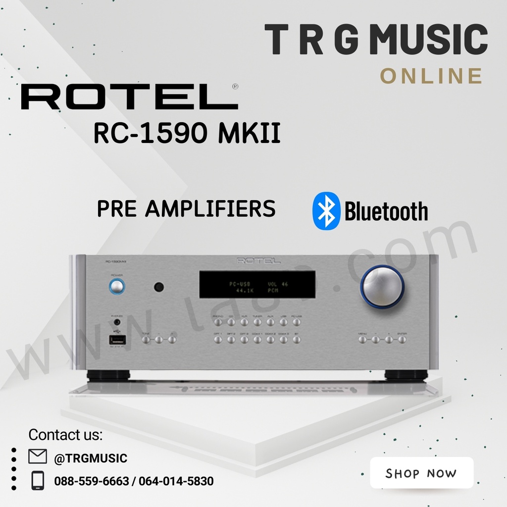 ROTEL RC-1590 MKII PRE AMPLIFIERS (สินค้าใหม่แกะกล่อง รับประกันศูนย์ไทย)